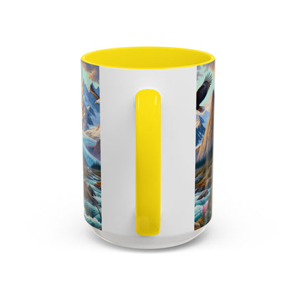 Nature-Inspired Accent Coffee Mug - Beautiful Landscape Art, Perfect for Nature Lovers, Gift for Outdoors Enthusiasts, Ideal for Home [...]
