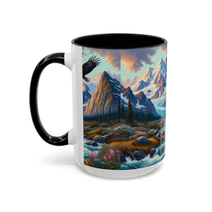 Nature-Inspired Accent Coffee Mug - Beautiful Landscape Art, Perfect for Nature Lovers, Gift for Outdoors Enthusiasts, Ideal for Home [...]