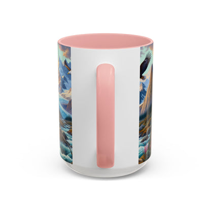 Nature-Inspired Accent Coffee Mug - Beautiful Landscape Art, Perfect for Nature Lovers, Gift for Outdoors Enthusiasts, Ideal for Home [...]