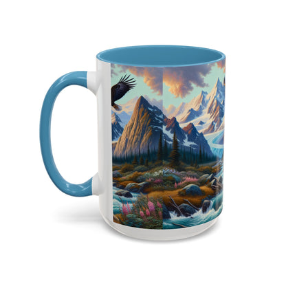 Nature-Inspired Accent Coffee Mug - Beautiful Landscape Art, Perfect for Nature Lovers, Gift for Outdoors Enthusiasts, Ideal for Home [...]