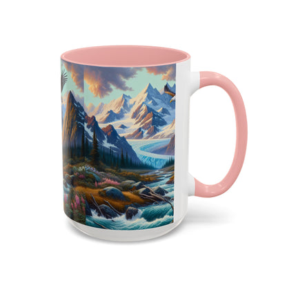 Nature-Inspired Accent Coffee Mug - Beautiful Landscape Art, Perfect for Nature Lovers, Gift for Outdoors Enthusiasts, Ideal for Home [...]