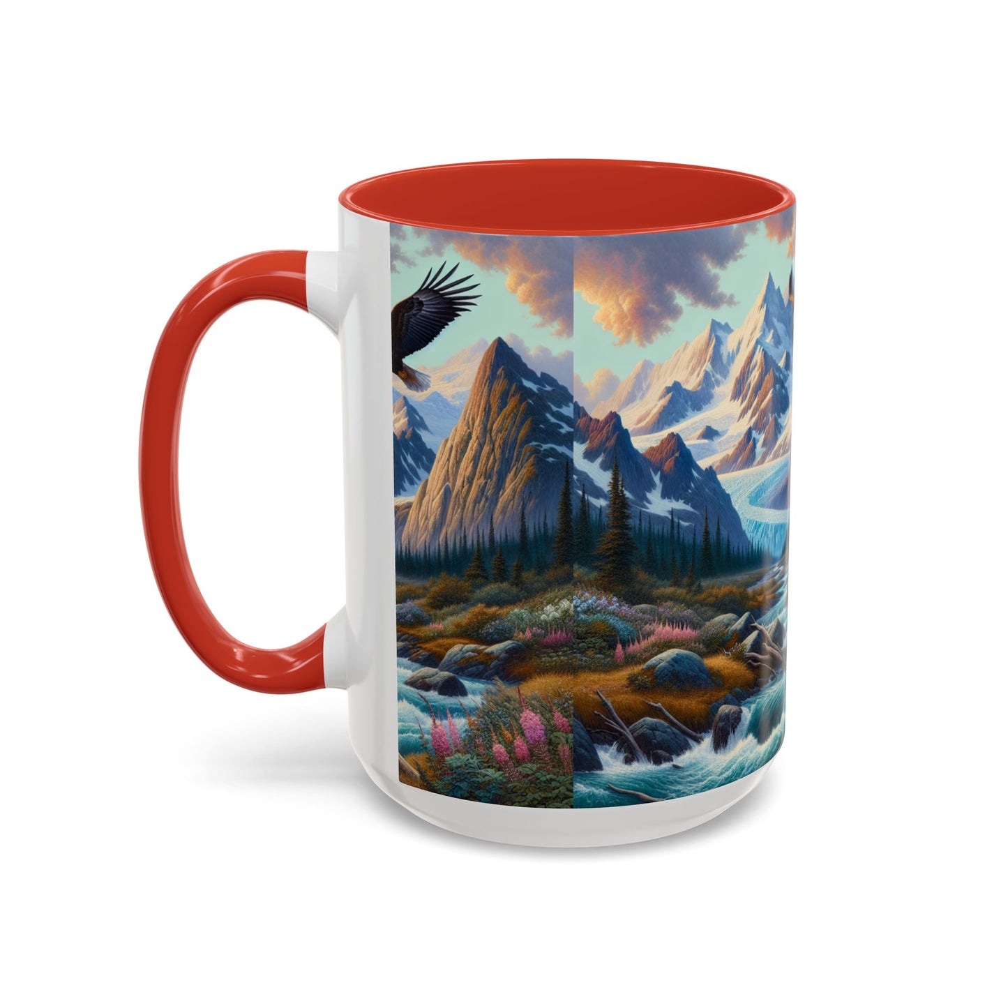Nature-Inspired Accent Coffee Mug - Beautiful Landscape Art, Perfect for Nature Lovers, Gift for Outdoors Enthusiasts, Ideal for Home [...]