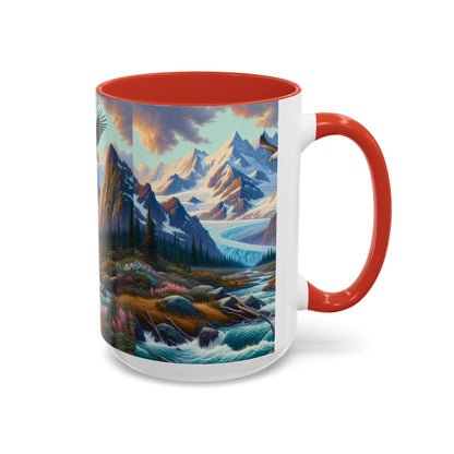 Nature-Inspired Accent Coffee Mug - Beautiful Landscape Art, Perfect for Nature Lovers, Gift for Outdoors Enthusiasts, Ideal for Home [...]