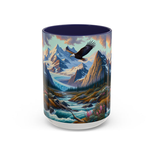 Nature-Inspired Accent Coffee Mug - Beautiful Landscape Art, Perfect for Nature Lovers, Gift for Outdoors Enthusiasts, Ideal for Home [...]