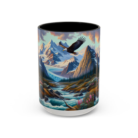 Nature-Inspired Accent Coffee Mug - Beautiful Landscape Art, Perfect for Nature Lovers, Gift for Outdoors Enthusiasts, Ideal for Home [...]