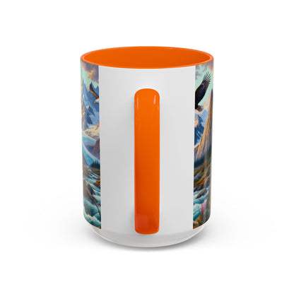 Nature-Inspired Accent Coffee Mug - Beautiful Landscape Art, Perfect for Nature Lovers, Gift for Outdoors Enthusiasts, Ideal for Home [...]