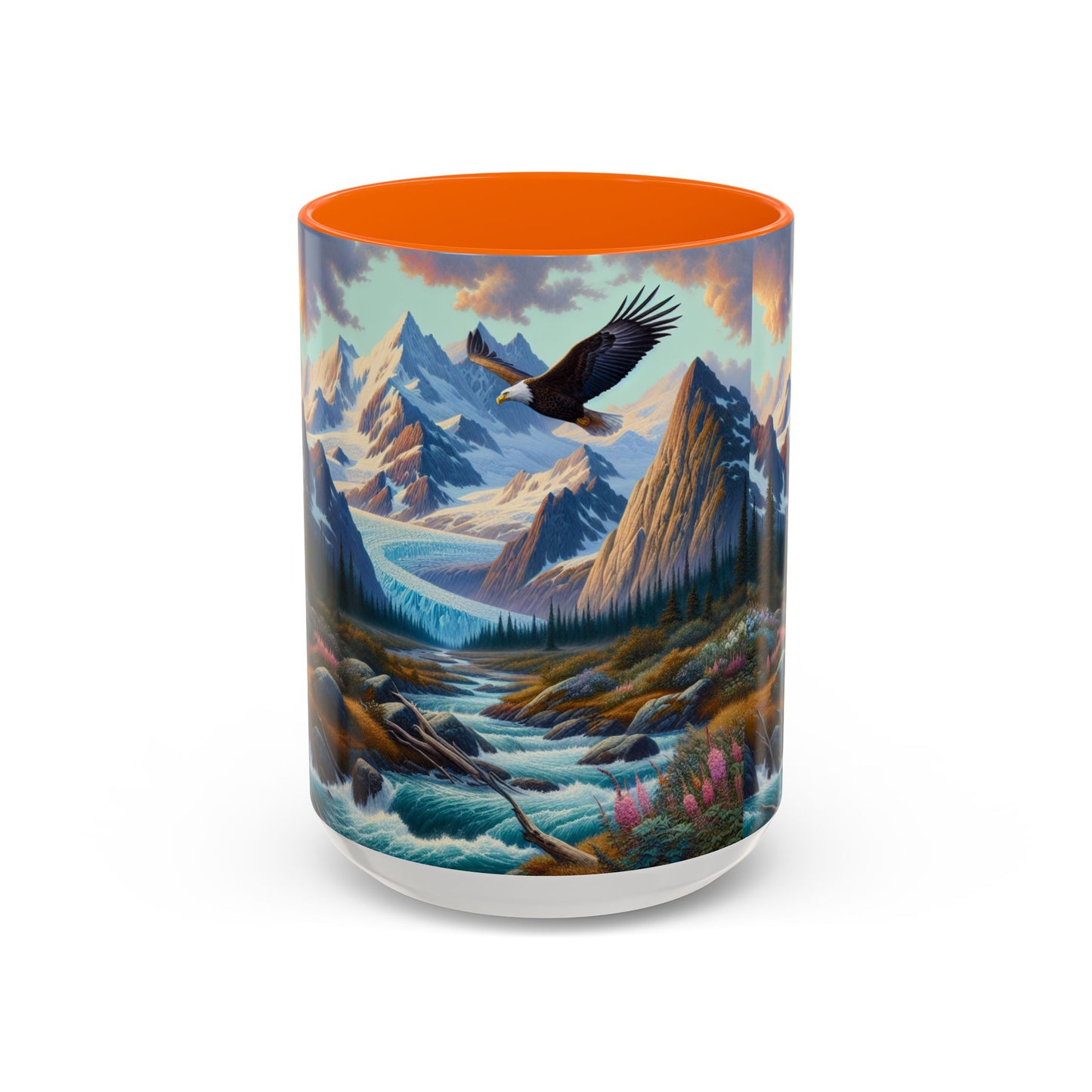 Nature-Inspired Accent Coffee Mug - Beautiful Landscape Art, Perfect for Nature Lovers, Gift for Outdoors Enthusiasts, Ideal for Home [...]