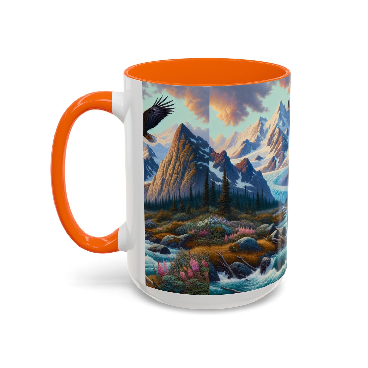 Nature-Inspired Accent Coffee Mug - Beautiful Landscape Art, Perfect for Nature Lovers, Gift for Outdoors Enthusiasts, Ideal for Home [...]