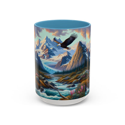 Nature-Inspired Accent Coffee Mug - Beautiful Landscape Art, Perfect for Nature Lovers, Gift for Outdoors Enthusiasts, Ideal for Home [...]