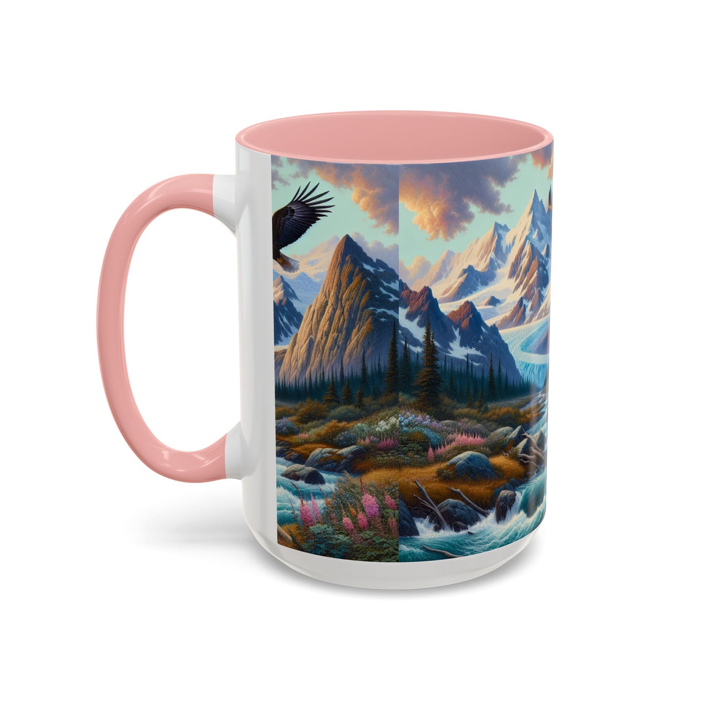 Nature-Inspired Accent Coffee Mug - Beautiful Landscape Art, Perfect for Nature Lovers, Gift for Outdoors Enthusiasts, Ideal for Home [...]