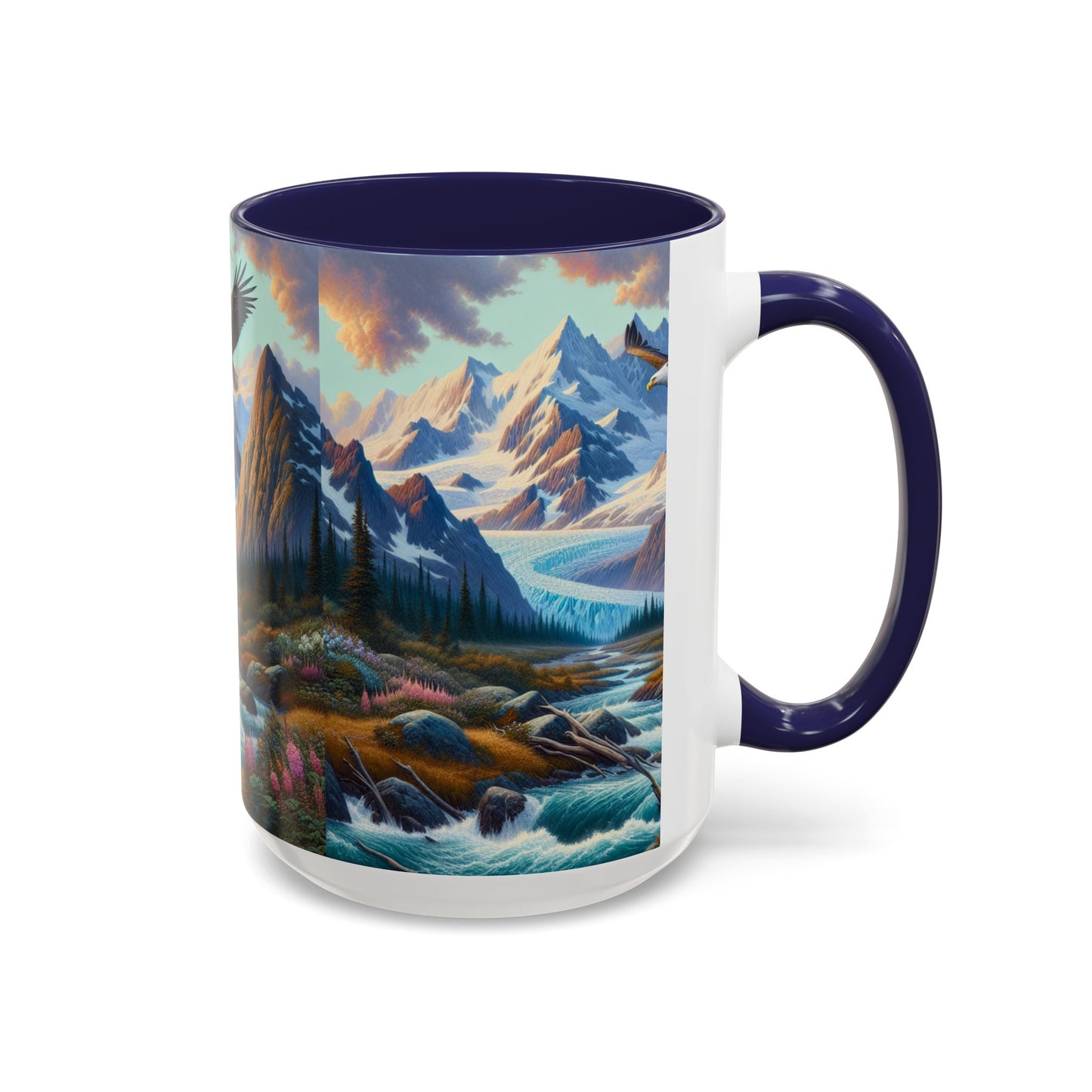 Nature-Inspired Accent Coffee Mug - Beautiful Landscape Art, Perfect for Nature Lovers, Gift for Outdoors Enthusiasts, Ideal for Home [...]