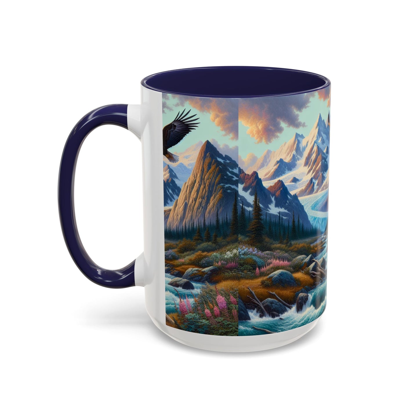 Nature-Inspired Accent Coffee Mug - Beautiful Landscape Art, Perfect for Nature Lovers, Gift for Outdoors Enthusiasts, Ideal for Home [...]